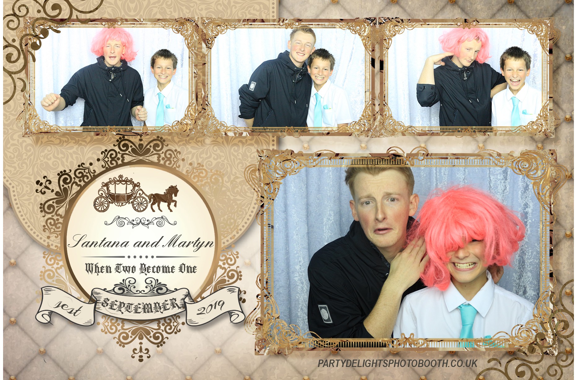 Martyn and Santana’s Wedding - Prints | View more photos from the event at gallery.partydelightsphotobooth.co.uk/u/PartyDelightsPhotoBooth/Martyn-and-Santana’s-Wedding-Prints